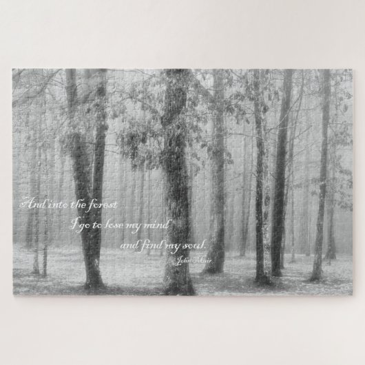 Puzzle Into the Forest I Go - 20x30 - 1014 pcs (Horizontal)