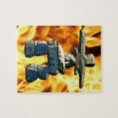 Puzzle Inukshuk Native American Spirit Stones (Horizontal)