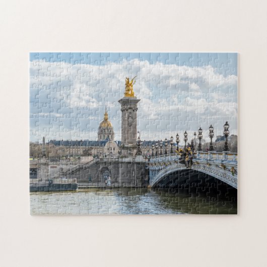 Puzzle Invalides and Pont Alexandre III bridge - Paris (Horizontal)