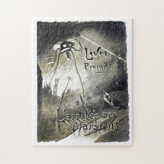 Puzzle Invasion alien vintage guerre mondiale uffilm (Vertical)