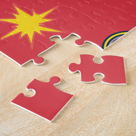 Puzzle Inventaires d'espace UFO rétro (Côté)