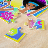 Puzzle Invitation d'anniversaire super (Côté)