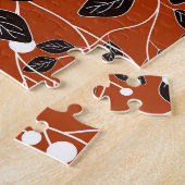 Puzzle Invitation florale : Mariage Abstrait (Côté)