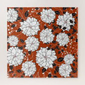 Puzzle Invitation florale : Mariage Abstrait (Horizontal)