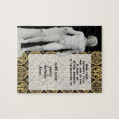 Puzzle Invitation noire chalcédonienne (Horizontal)