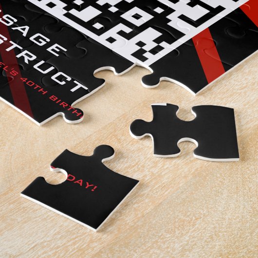 Puzzle Invitation Spy Party (Côté)