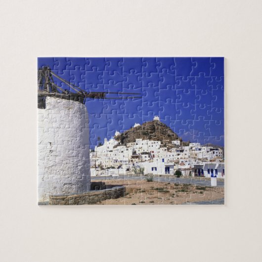 Puzzle Ios, Grèce. Beau et net, blanc et (Horizontal)