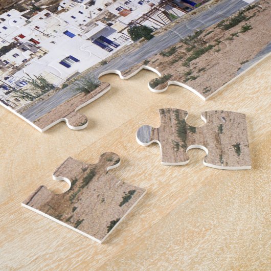 Puzzle Ios, Grèce. Beau et net, blanc et (Côté)