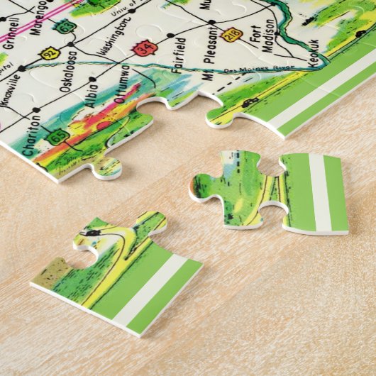 Puzzle Iowa Map (Côté)
