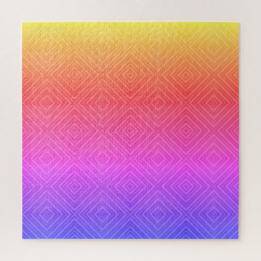 Puzzle Ipanema Arc-en-ciel Hypnotique Diamant Moderne Pop (Vertical)