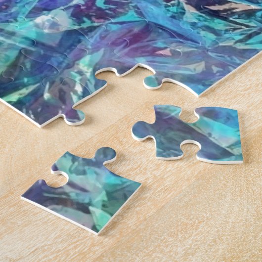 Puzzle iridescente (Côté)