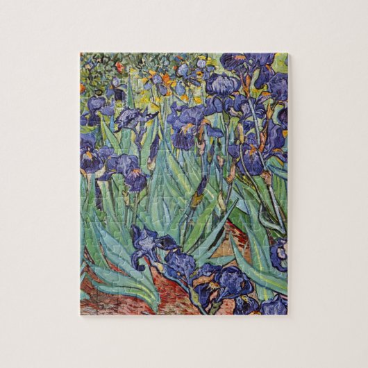 Puzzle Iris de Van Gogh Peinture Impressionniste (Vertical)