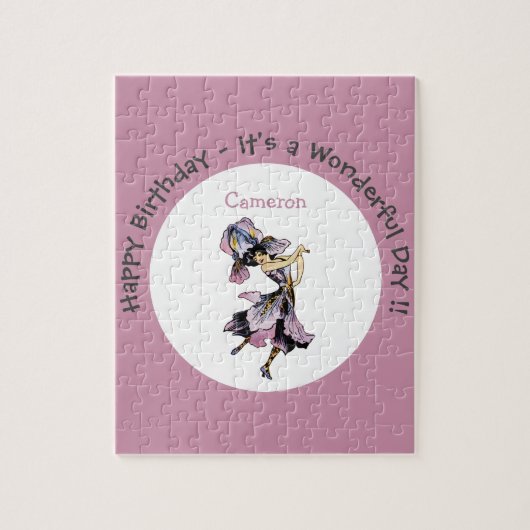 Puzzle Iris - Fleur de Lis Fourniture de Fleurs Whimsical (Vertical)