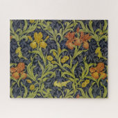 Puzzle Iris Motif (par William Morris) (Horizontal)