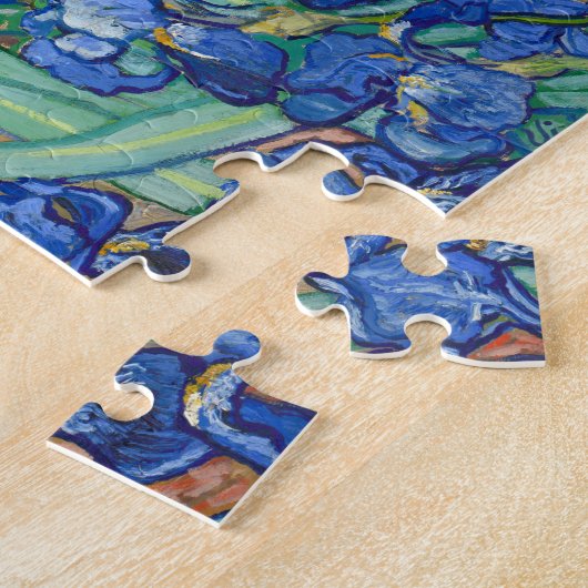 Puzzle Iris par Van Gogh (Côté)
