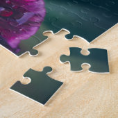 Puzzle Iris pourpre après pluie (Côté)