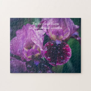 Puzzle Iris pourpre après pluie