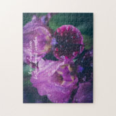 Puzzle Iris pourpre après pluie (Vertical)