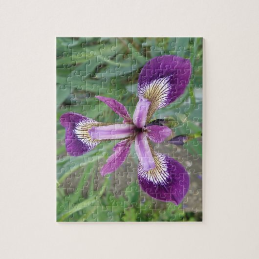Puzzle Iris violet (Vertical)