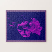 Puzzle Iris violet (Horizontal)