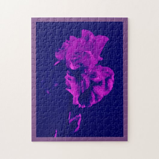 Puzzle Iris violet (Vertical)
