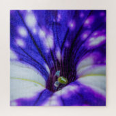 Puzzle Iris Violet Macro – Art Floral en Gros Plan (Horizontal)