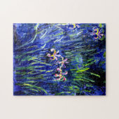 Puzzle Irises, célèbre peinture d'art de Monet (Horizontal)