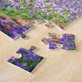 Puzzle Irises dans le jardin de Monet (Côté)