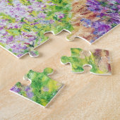 Puzzle Irises dans le jardin de Monet Claude Monet (Côté)