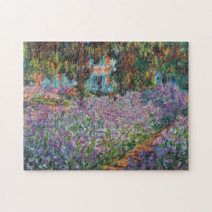 Puzzle Irises dans le jardin Monet Art