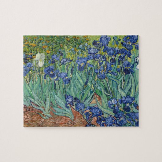 Puzzle Irises de Van Gogh (Horizontal)