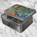 Puzzle Irises de Vincent van Gogh, Jardin Vintage<br><div class="desc">Irises (1889) de Vincent van Gogh est une peinture vintage à fleurs de paysage de post impressionnisme d'art, représentant un jardin aux iris à barbe violet poussant par des pavots orange. Une seule fleur d'iris blanc fleurit au bord. À propos de l'artiste : Vincent Willem van Gogh (1853-1890) fut l'un...</div>