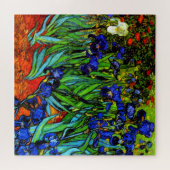 Puzzle Irises, le célèbre tableau floral de Van Gogh (Horizontal)