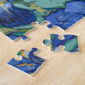 Puzzle Irises par Van Gogh (Côté)