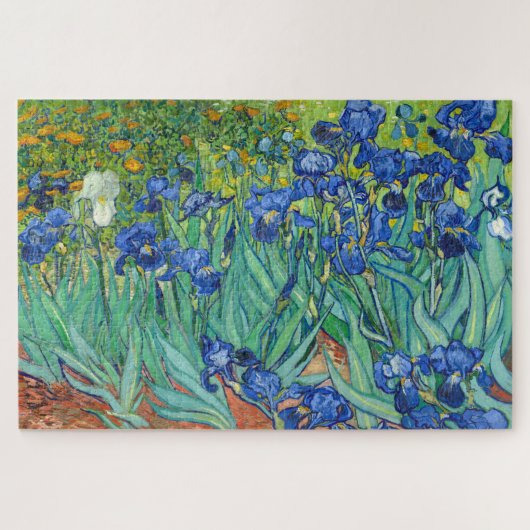 Puzzle Irises par Van Gogh (Horizontal)