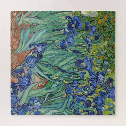 Puzzle Irises par Van Gogh (Horizontal)