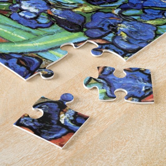 Puzzle Irises par Van Gogh Art (Côté)