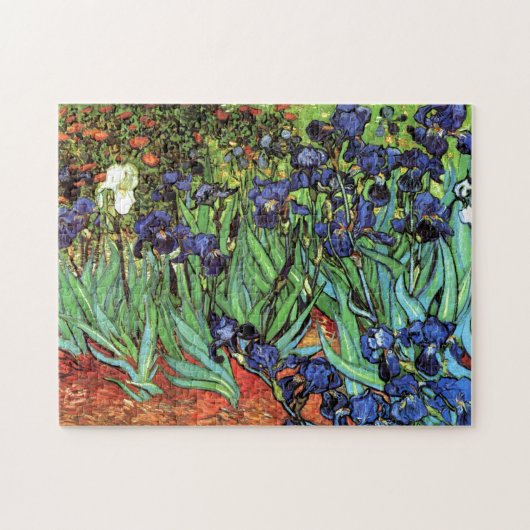 Puzzle Irises par Van Gogh Art (Horizontal)