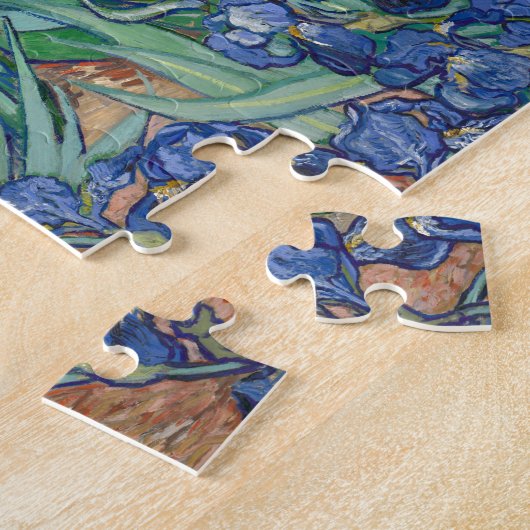 Puzzle Irises par Van Gogh Art Peinture (Côté)