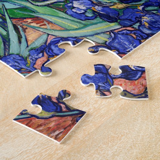 Puzzle Irises par Vincent van Gogh (Côté)
