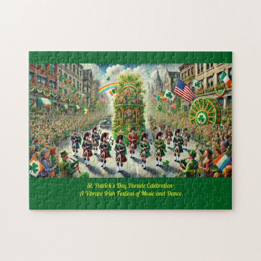Puzzle Irish Celebration, St. Patrick's Day Parade (Horizontal)
