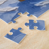 Puzzle Irish Red Setter Christmas Boat Holiday (Côté)