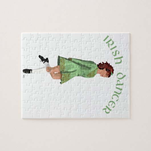 Puzzle Irish Step Dancer (Horizontal)