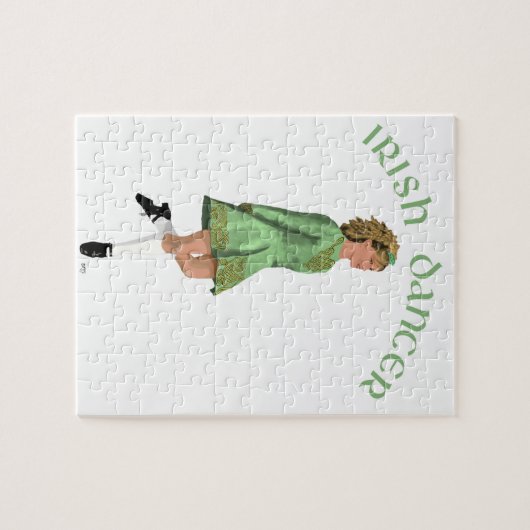 Puzzle Irish Step Dancer (Horizontal)