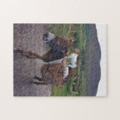 Puzzle irlandais âne et chien (Horizontal)