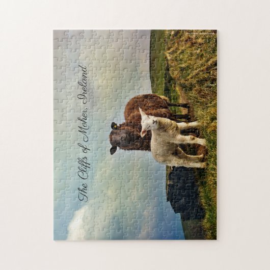 Puzzle Irlande, Falaises de Moher, (Vertical)