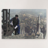 Puzzle Iron Worker on the Framework Empire State 1930 (Horizontal)
