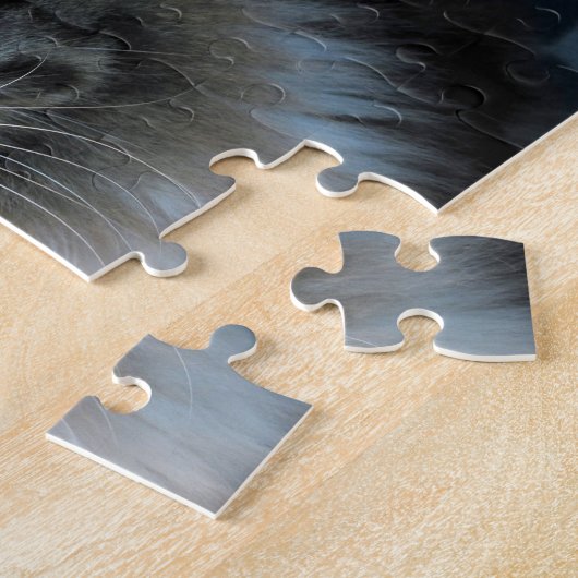 Puzzle irrésistible de Zorro de chat (Côté)