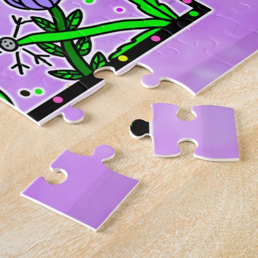 Puzzle Isabella - Le Nom Isabella Dessin Whimsical (Côté)