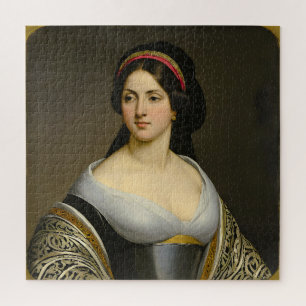 Puzzle Isabella Marie Rousseau Portrait de femme aux beau